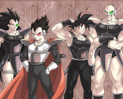 princ-vegeta-raditz-nappa-i-kakarot(turles-).jpg (400×321) | Dragon ...